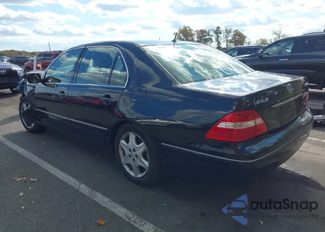 2004 Lexus Ls 430 из США, поврежденный, VIN JTHBN36F940163273